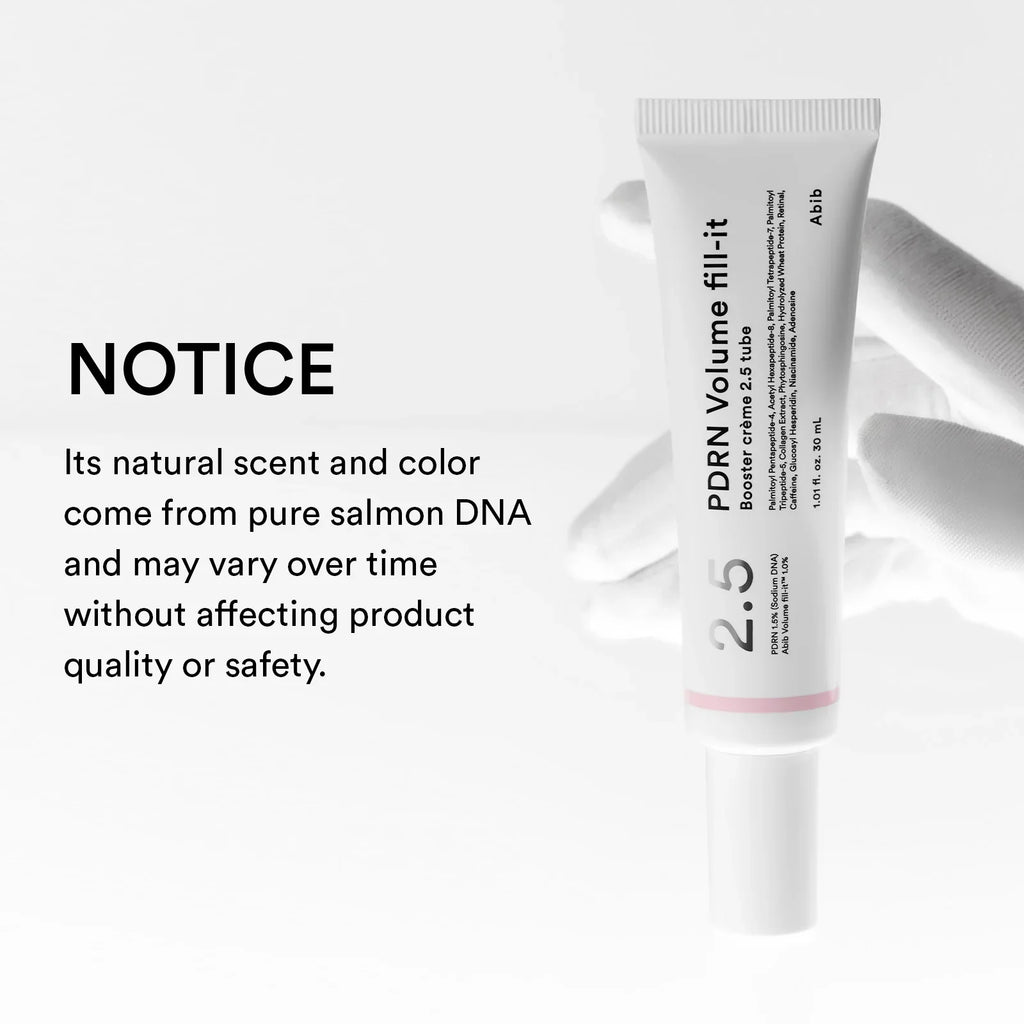 Abib PDRN Volume fill-it Booster crème 2.5 tube